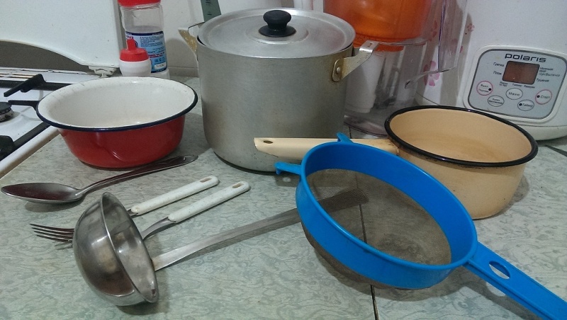 инструменты для приготовления сыра