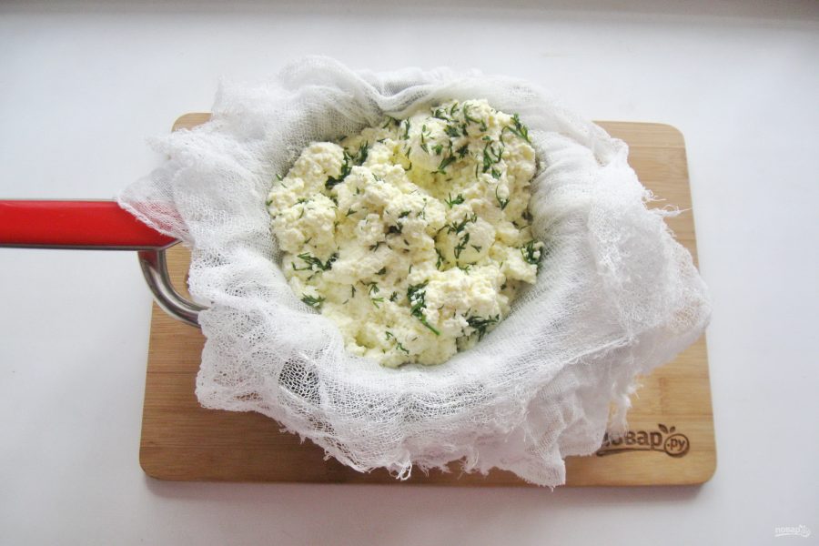 Сыр пикантный с укропом: рецепт
